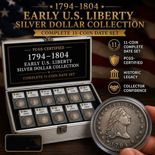 1794–1804 Early U.S. Liberty Silver Dollar Collection