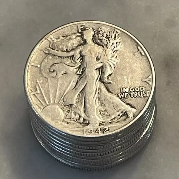 Liberty Walking Half Dollars 1916-1947（20PCS）