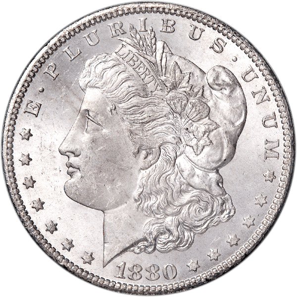 1880-CC Morgan Silver Dollar
