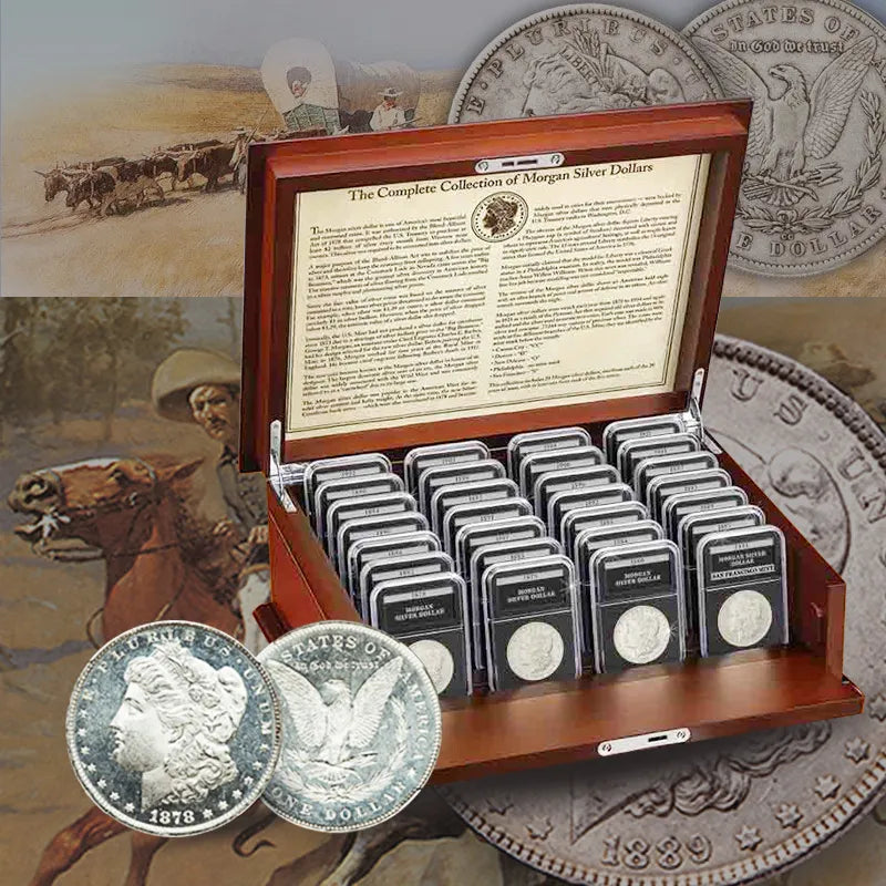 1878-1921 Morgan Silver Dollar 28PC