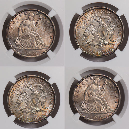 1875-CC Seated Liberty Half Dollar