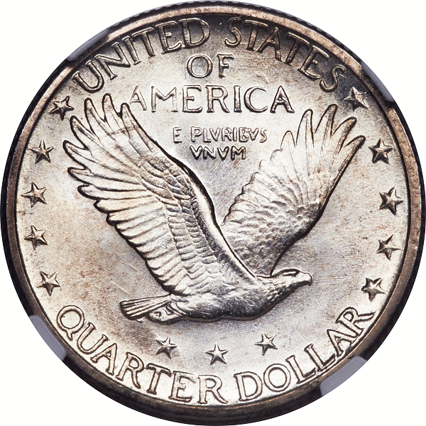 1918/7-S Standing Liberty Quarter