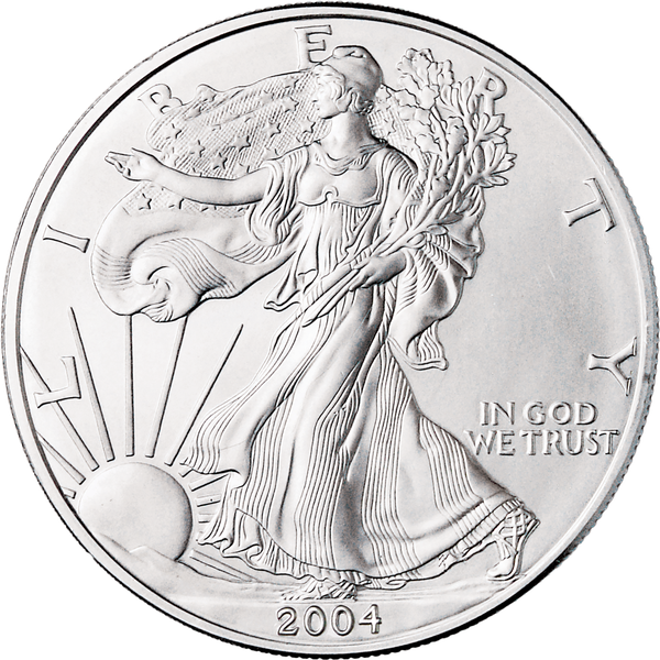 2004 American Silver Eagle