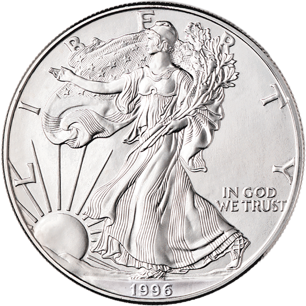 1996 American Silver Eagle Coin