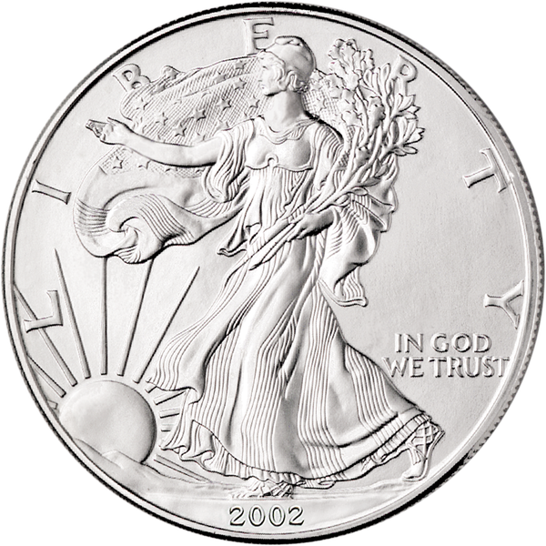 2002 Silver American Eagle