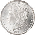 1891-CC Morgan Dollar