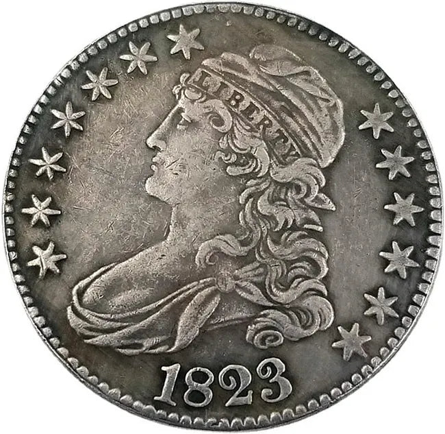 [Complete Set]1807-1836 50c Liberty Capped Bust Lettered Edge Silver Half Dollar, 20 pieces