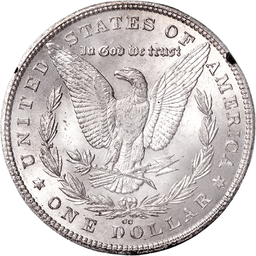 1880-CC Morgan Silver Dollar