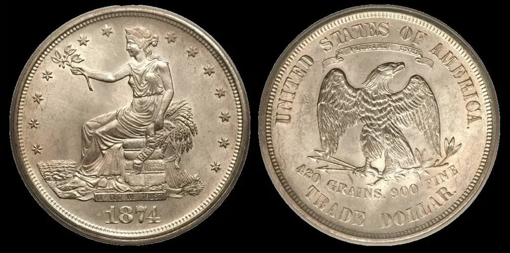 1873-1878-S US Trade Dollars