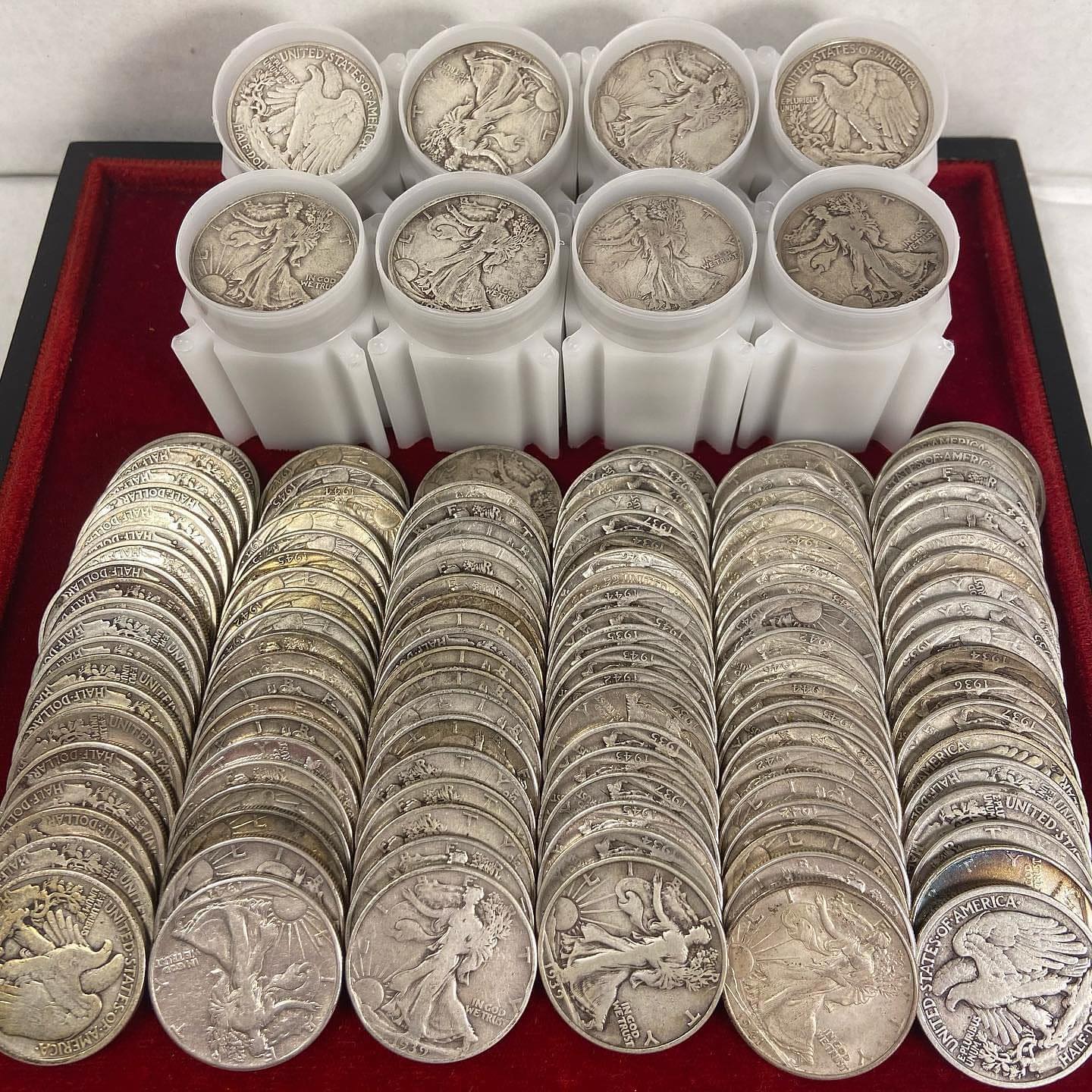 Liberty Walking Half Dollars 1916-1947（20PCS）