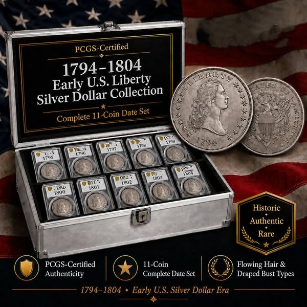 1794–1804 Early U.S. Liberty Silver Dollar Collection