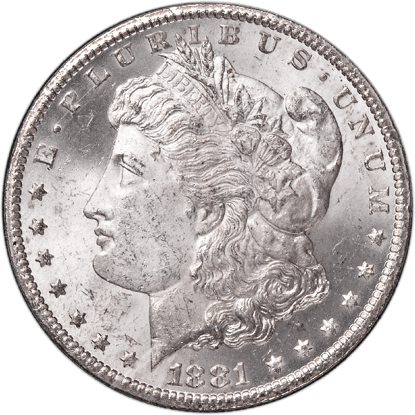 1881-CC Morgan Dollar