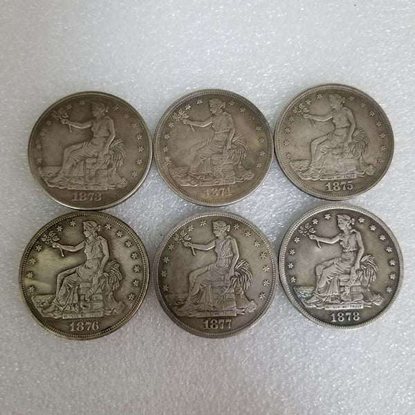 1873-1878-S US Trade Dollars