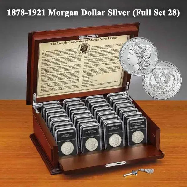 1878-1921 Morgan Silver Dollar 28PC